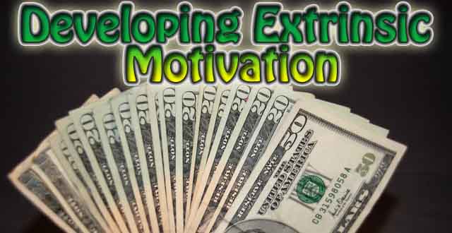 Developing Extrinsic Motivation