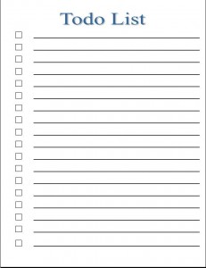 Todo List Template Free Download